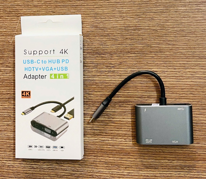 Cáp Chuyển Type C ra VGA, HDMI, USB, PD